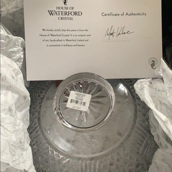 Waterford Crystal 13″ Footed Centerpiece Bowl - Picture 4 of 8